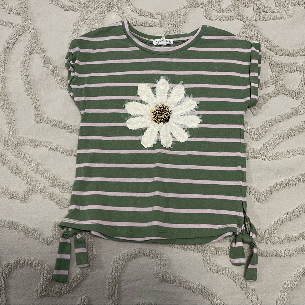 Eyeshadow girls short sleeve shirt